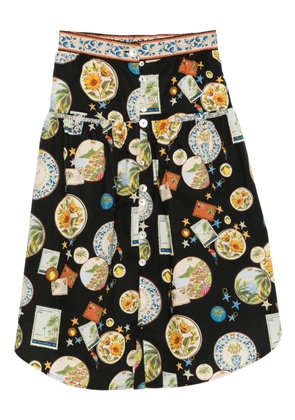 FARM Rio Trip Souvenir skirt - Black