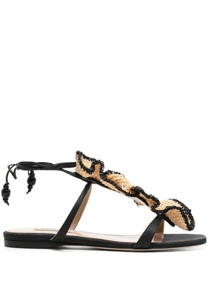 Arteana Portofino flat sandals - Black