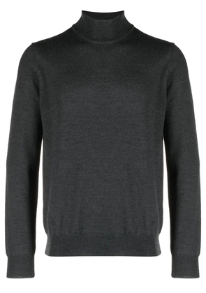 Corneliani roll-neck virgin wool jumper - Grey