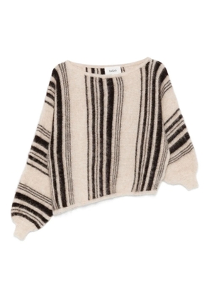 Ba&Sh Suela striped-pattern sweater - Neutrals