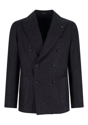 Tagliatore double-breasted wool blazer - Grey