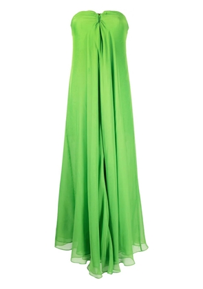 Cult Gaia Janelle strapless gown - Green