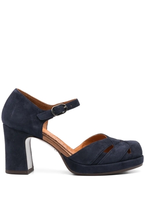 Chie Mihara 75mm Demin pumps - Blue