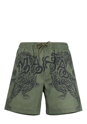 Maharishi Maharishi Muay Thai swim shorts - Green