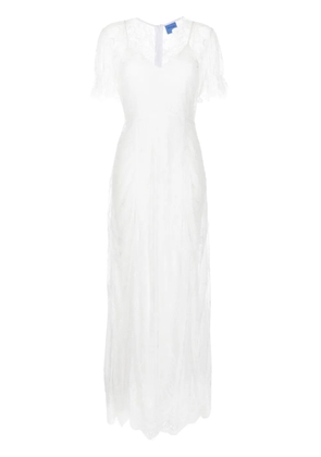 Macgraw Endora laced maxi dress - White