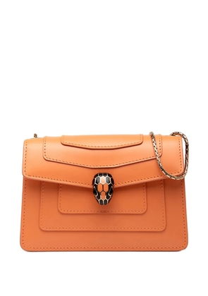 Bvlgari Pre-Owned 2011 Calfskin Serpenti Forever crossbody bag - Orange