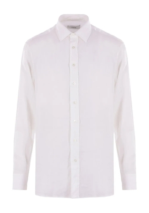 Lardini linen shirt - White
