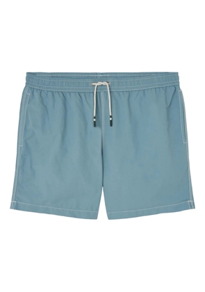 HARTFORD drawstring-waist swim shorts - Blue