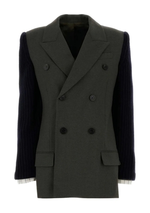 Jean Paul Gaultier double-breasted blazer - Green
