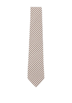 Paul Smith striped tie - Neutrals