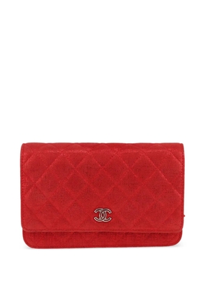 CHANEL Pre-Owned Wallet on Chain shoulder bag - Red