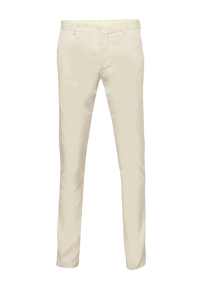 Prada Pre-Owned 2024 Cotton Trousers - Neutrals