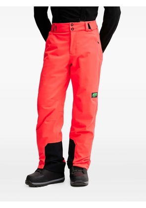 Rossignol logo-patch ski trousers - Red