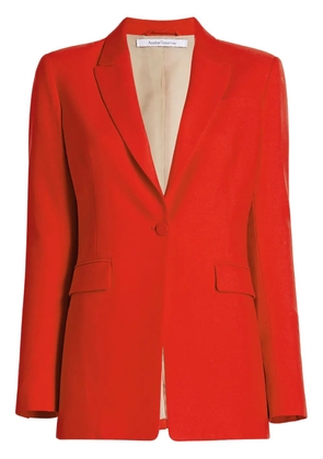 Another Tomorrow single-breasted merino wool blazer - Red