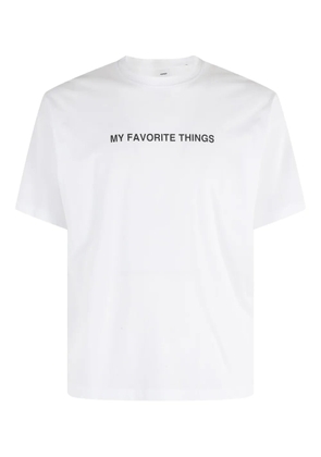 ASPESI graphic-print T-shirt - White