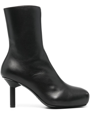 ALAINPAUL 85mm leather boots - Black