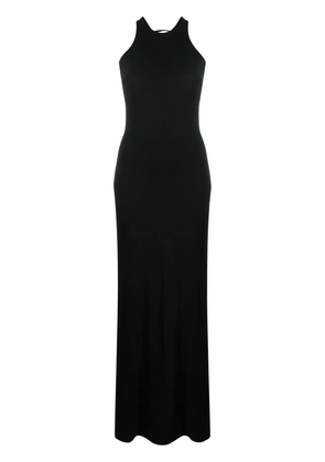 Elisabetta Franchi open-back embellished gown - Black