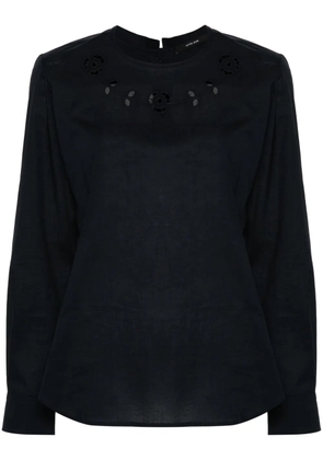 Vita Kin La Vie En Rose poplin blouse - Blue