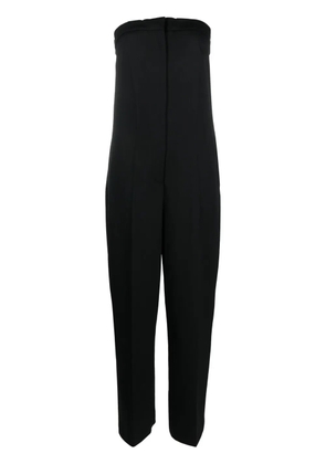 Erika Cavallini strapless tailored jumpsuit - Black