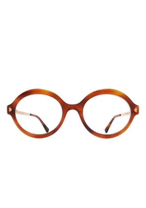 Mykita Noomi round frame glasses - Brown