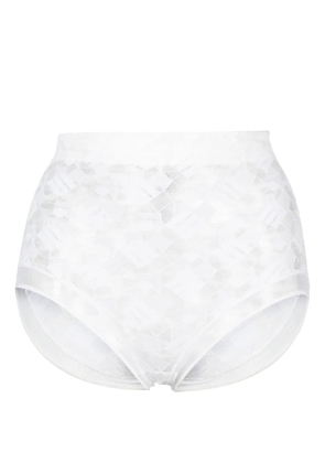 ERES Calme high-waisted lace briefs - White