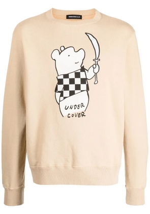 Undercover Winnie The Pooh cotton sweatshirt - Brown