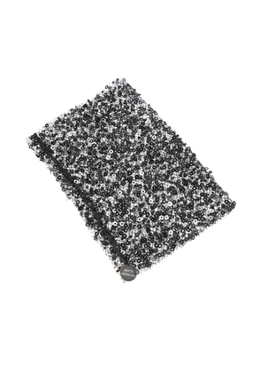 Maria Calderara sequinned bracelet - Black