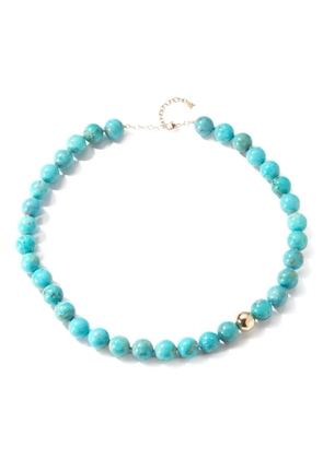 Mateo turquoise choker necklace - Blue