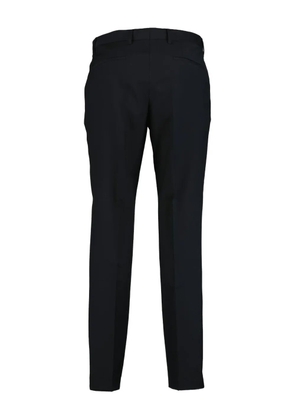 BOSS flat-front tailored trousers - Blue
