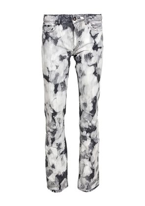 D&G Vintage Pre-Owned floral-print jeans - Grey