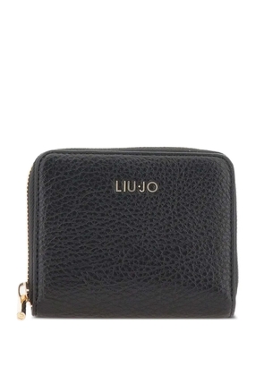 LIU JO metal-logo wallet - Black