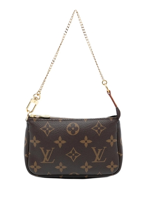 Louis Vuitton Pre-Owned 2021 Monogram Mini Pochette Accessoires handbag - Brown