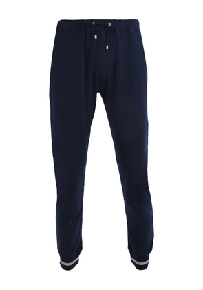 Luigi Borrelli drawstring-cuff track pants - Blue
