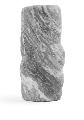 Bloc Studios Fatroll marble vase - Grey