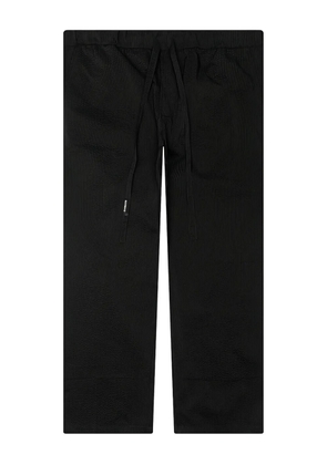 Nahmias corduroy striped trousers - Black