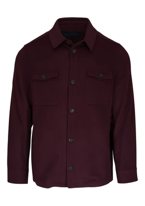 Pya flap-pocket overshirt - Red