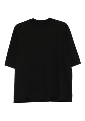 Rick Owens DRKSHDW short-sleeve draped-hem top - Black