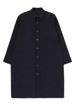 Yohji Yamamoto layered-design cotton shirt - Black