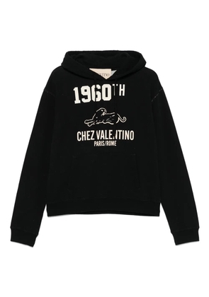 Valentino Garavani logo-print hoodie - Black