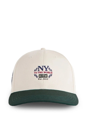 KITH logo-embroidered cap - Neutrals