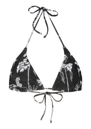 Lygia & Nanny Hanna triangle-cup bikini top - Black