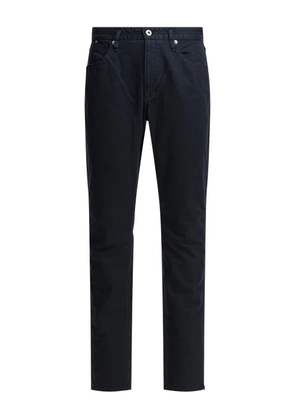 nonnative drawstring-cuff trousers - Blue