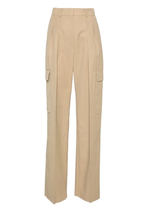 Sportmax pleat-detail trousers - Neutrals