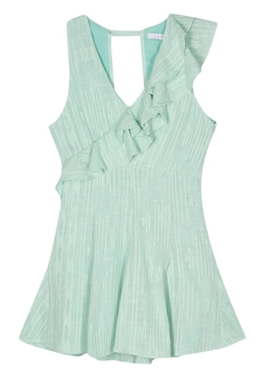 IRO Adely cotton mini dress - Green