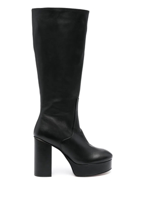 ALOHAS Joanna 115mm leather boots - Black