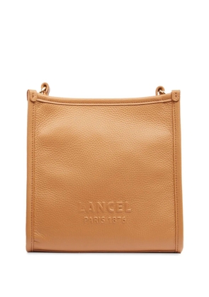 Lancel logo-embossed crossbody bag - Brown