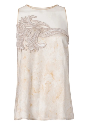 Silvia Tcherassi Brisa blouse - Neutrals