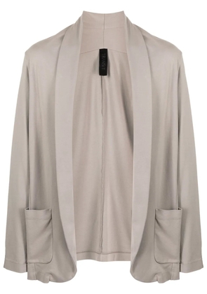 Transit shawl-lapels open-front blazer - Grey