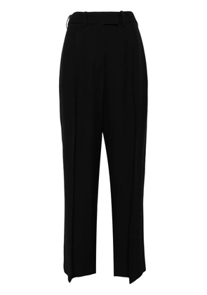 The Row high-waisted tailored trousers - Black