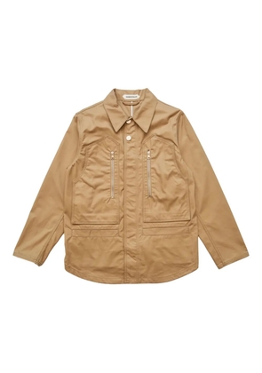 Namacheko Helios zip-pocket overshirt - Neutrals